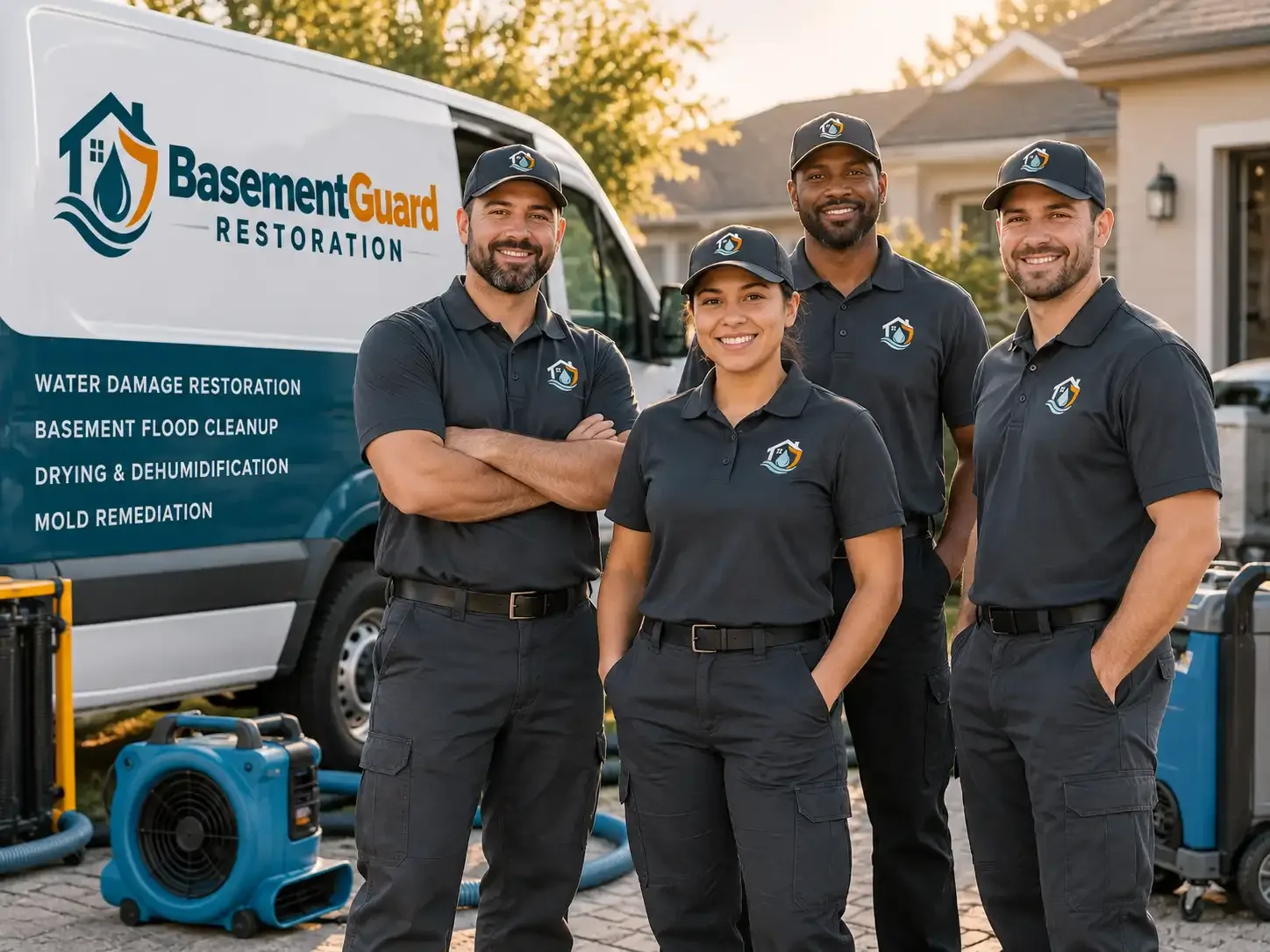 Basement Water Damage Restoration company in Cresbard, SD
